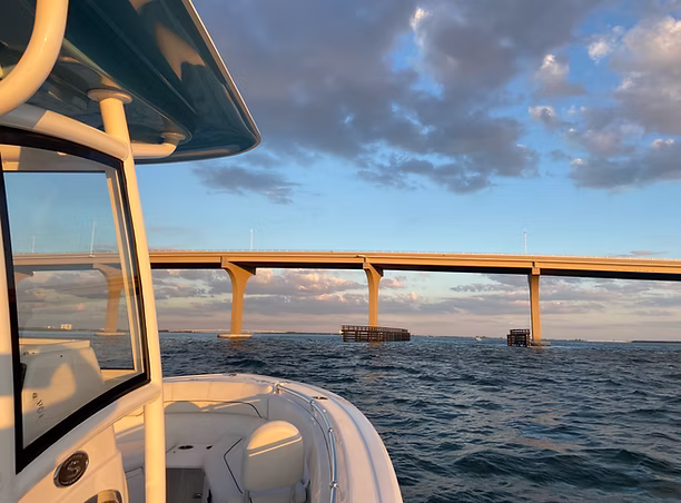  Loop around the Skyway Bridge
