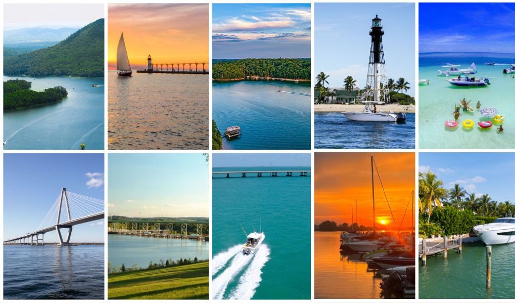 Nautical Boat Club and Gulf Stream Boat Club Locations